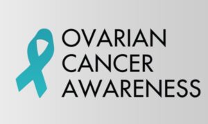 OVARIAN Cancer ribbon